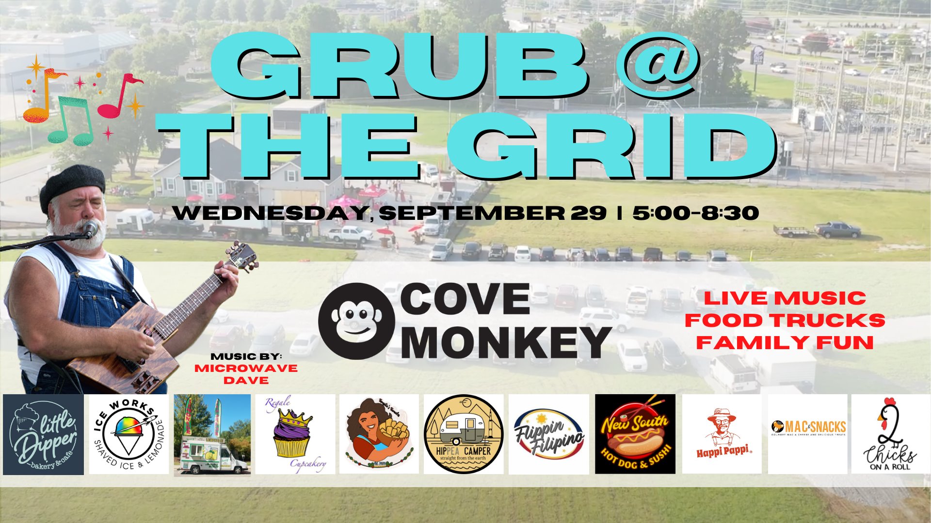 Grub @ the Grid w/Microwave Dave